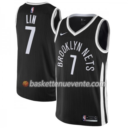 Maillot Basket Brooklyn Nets Jeremy Lin 7 Nike City Edition Swingman - Homme
